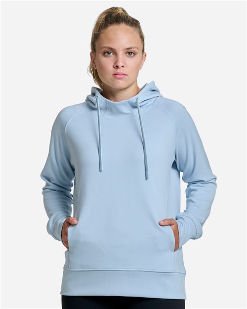 J. America 8753 Women's Apex Fleece Hooded Sweatshirt