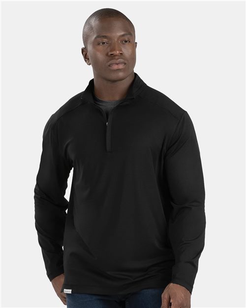 Holloway 223553 Unisex Eco Revive Ventura Soft Knit Quarter-Zip Pullover