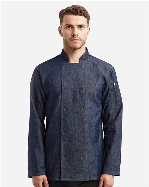 Artisan Collection by Reprime RP660 Unisex Denim Chef's Jacket