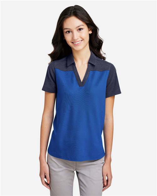 CORE365 CE112CW Women's Fusion ChromaSoft Colorblock Polo