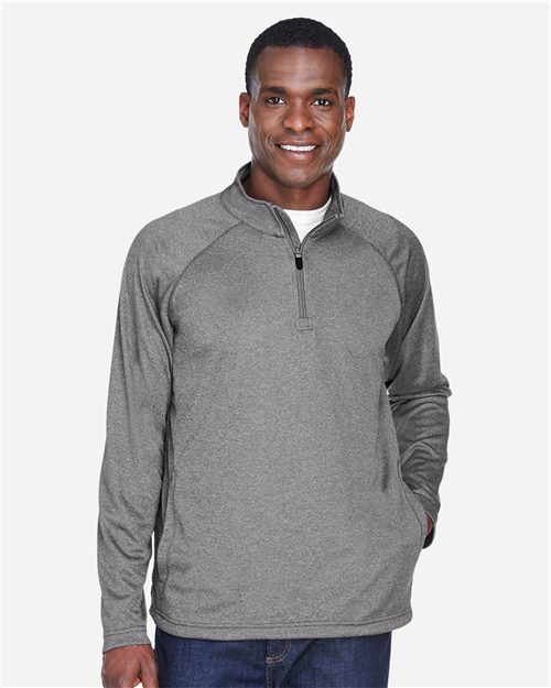 Devon & Jones DG440 Men's Stretch Tech-Shell Compass Quarter-Zip Pullover