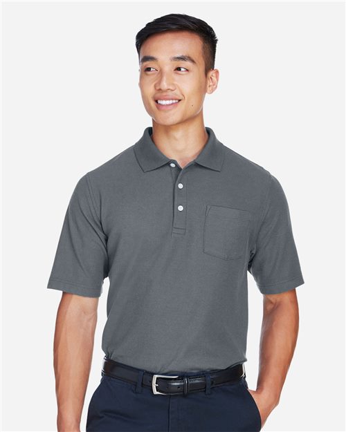 Devon & Jones DG150P Men's DRYTEC20 Performance Pocket Polo