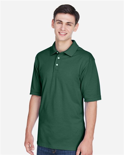 Harriton M265 Men's Easy Blend Polo