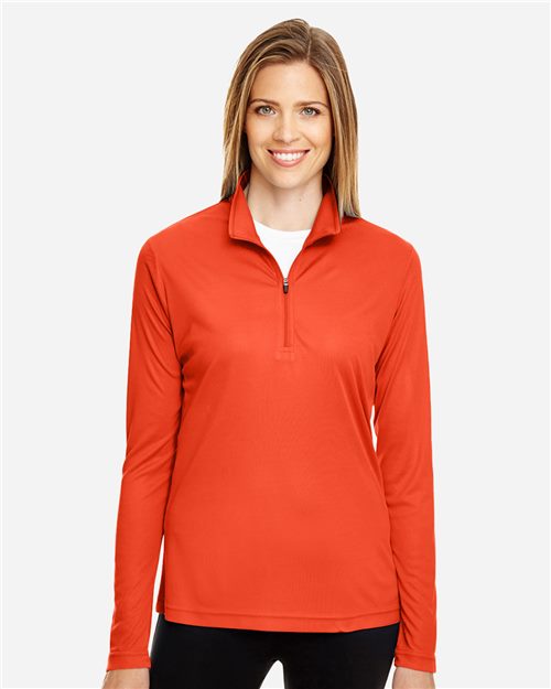 Team 365 TT31W Women's Zone Performance Quarter-Zip Pullover