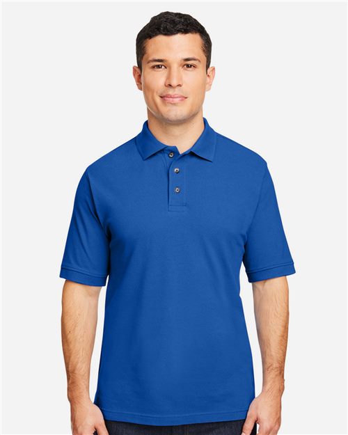 Harriton M200 Men's Pique Polo