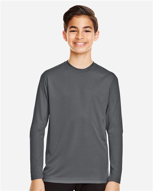 Team 365 TT11YL Youth Zone Performance Long Sleeve T-Shirt