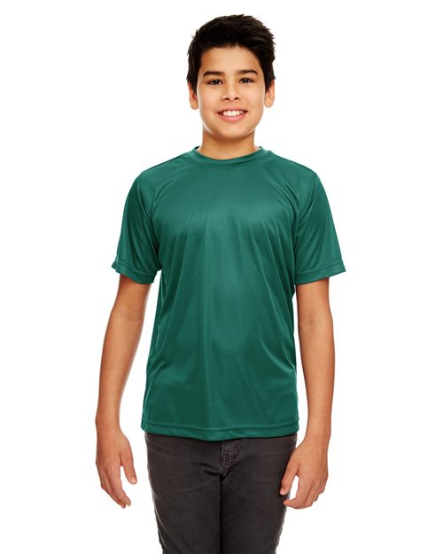 UltraClub 8420Y Youth Cool & Dry Sport Performance Interlock T-shirt