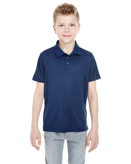 UltraClub 8210Y Youth Cool & Dry Mesh Piqué Polo