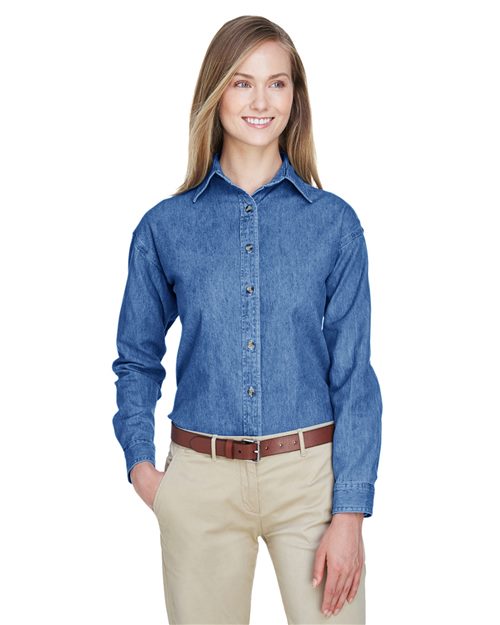 UltraClub 8966 Women's Cypress Denim