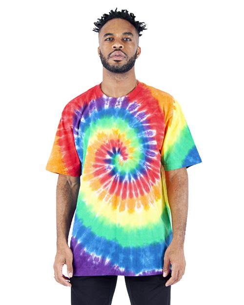 Shaka Wear SHTDSS Unisex Max Heavyweight Tie-Dyed T-Shirt