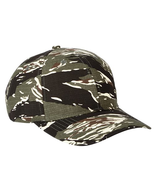 Big Accessories BX024 Structured Camo Cap