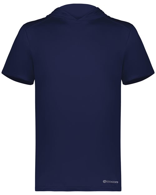 Holloway 222142 Men's Hooded T-Shirt Powered by Coolcore