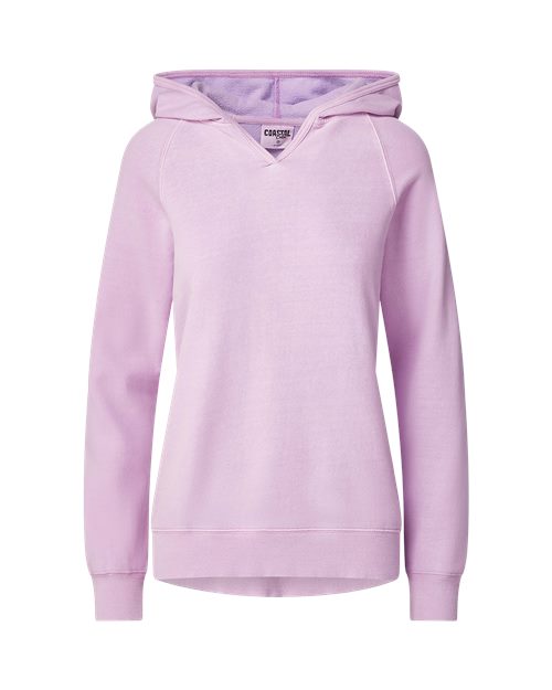 MV Sport W24707 Women's Coastal Color Hooded Sweatshirt