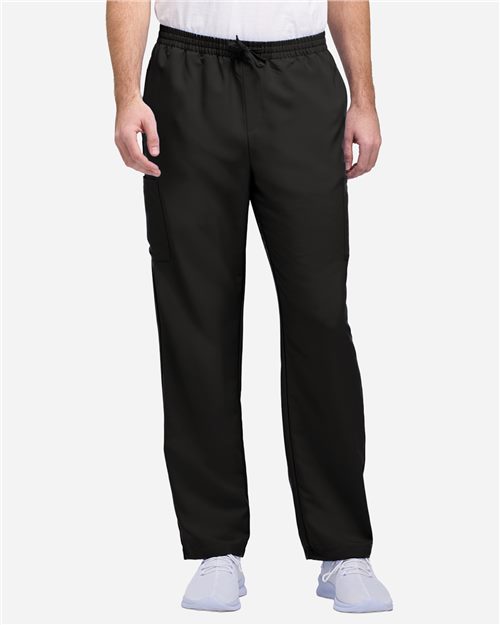 Hanes HMB003 Men's Scrub Open Leg Pants