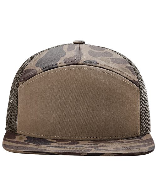 Richardson 168P Printed Seven-Panel Trucker Cap