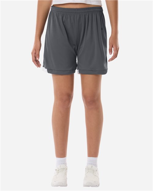 Badger 7102 Women's On The Rise Shorts
