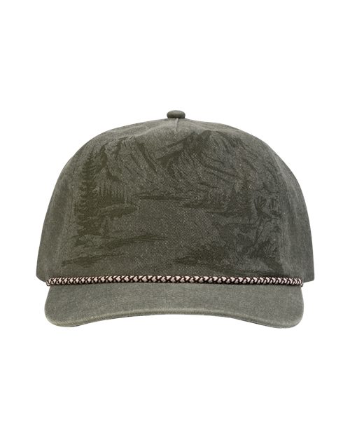 DRI DUCK 3283 Buck Nature Scene Cap