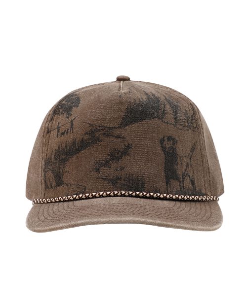DRI DUCK 3336 Lab Nature Scene Cap