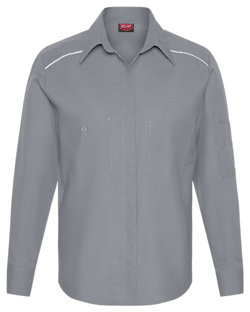 Red Kap SP5A Women's Airflow Long Sleeve Work Shirt