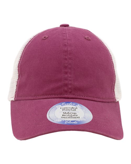 Infinity Her ANNIE Women's Peached Twill Mesh Back Cap