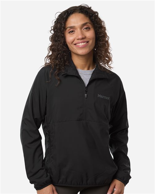 Marmot M16245 Women's Aerothermal Soft Shell Quarter-Zip Pullover