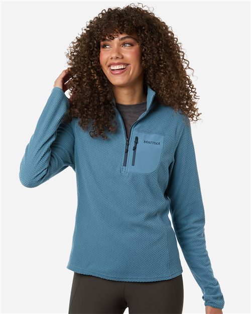 Marmot M16745 Women's Air Fleece Quarter-Zip Pullover