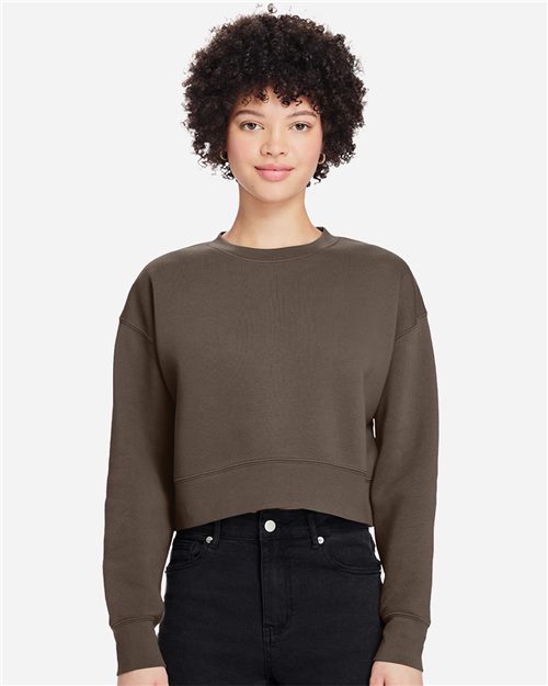 Lane Seven LS88004 Women's Relaxed Cropped Crewneck Sweatshirt