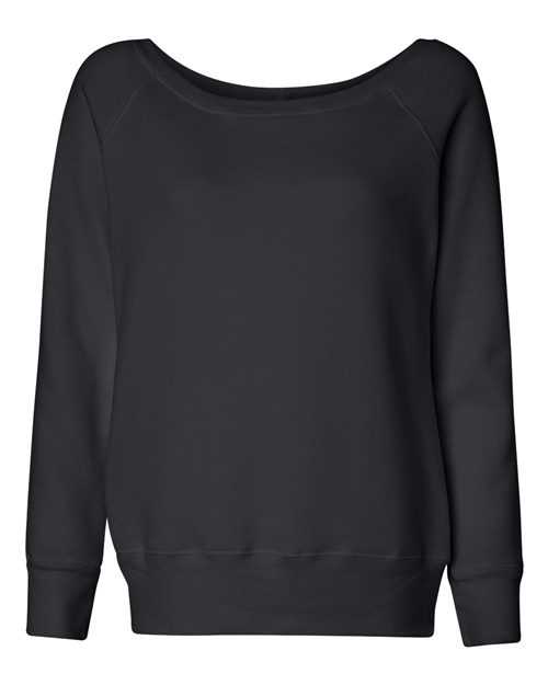 BELLA + CANVAS 7501 Women’s Sponge Fleece Wide Neck Sweatshirt