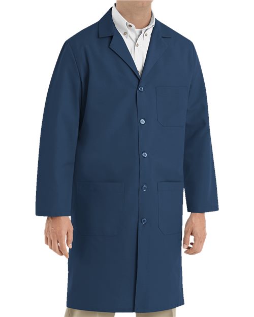 Red Kap KP14 Unisex Button Front Lab Coat