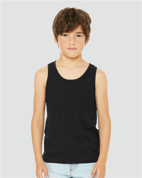 BELLA + CANVAS 3480Y Youth Jersey Tank