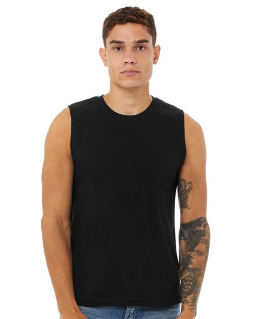 BELLA + CANVAS 3483 Jersey Muscle Tank