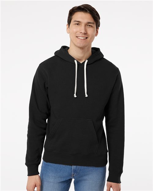 J. America 8871 Men's Triblend Fleece Hooded Sweatshirt