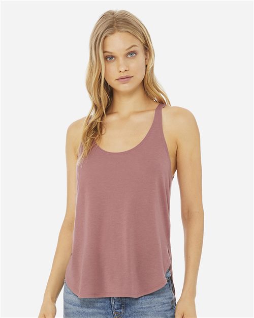 BELLA + CANVAS 8802 Women's Flowy Tank with Side Slit