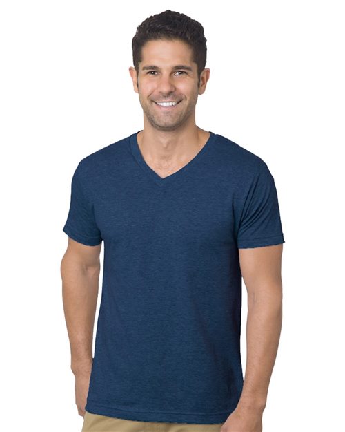 Bayside 5025 Unisex USA-Made V-Neck T-Shirt