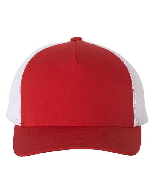 YP Classics 6506 Five-Panel Retro Trucker Cap