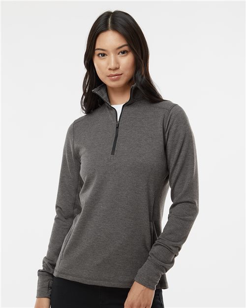 J. America 8433 Women’s Omega Stretch Quarter-Zip Pullover