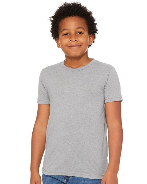 BELLA + CANVAS 3413Y Youth Triblend Tee