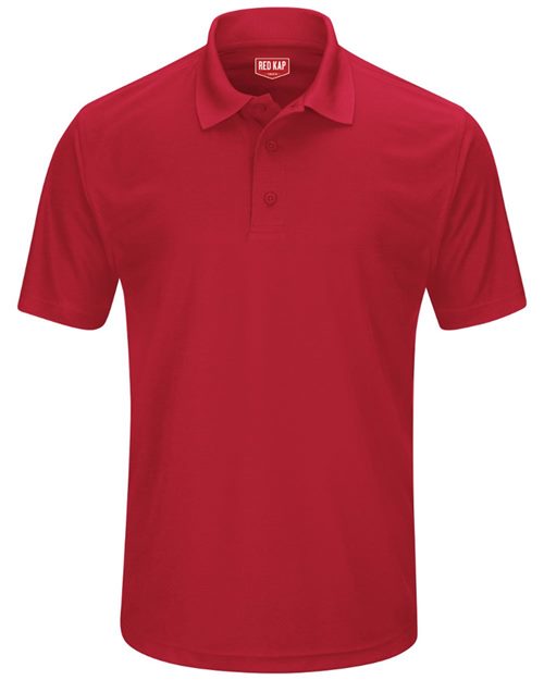 Red Kap SK96 Men's Short Sleeve Performance Knit Pocketless Core Polo