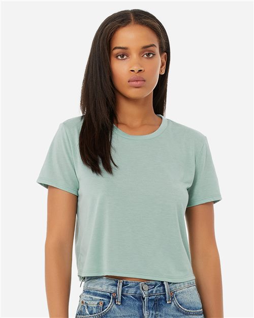 BELLA + CANVAS 8882 Women’s Flowy Crop Tee
