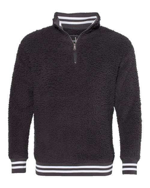 Boxercraft Q20 Unisex Varsity Sherpa Quarter-Zip Pullover