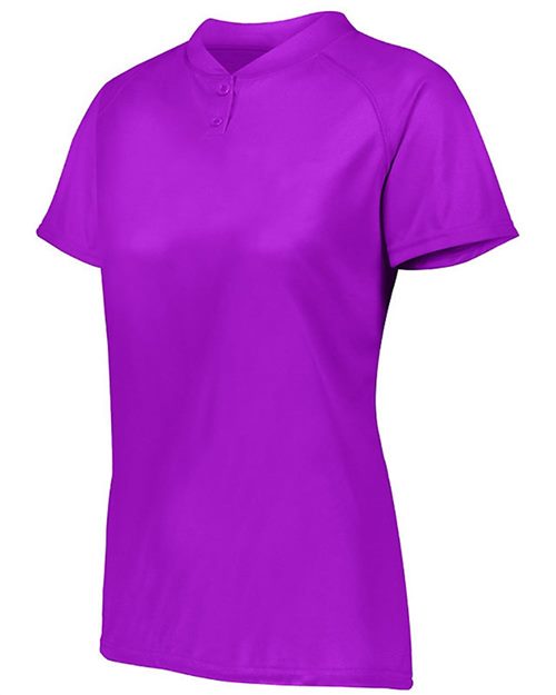 Augusta Sportswear 1567 Women's Attain Two-Button Jersey