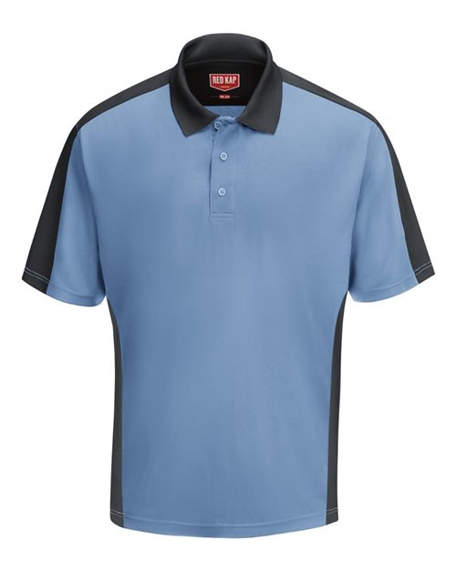 Red Kap SK54 Men's Performance Knit Two Tone Polo