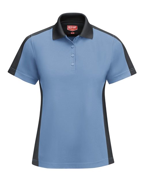 Red Kap SK53 Women's Performance Knit Two-Tone Polo