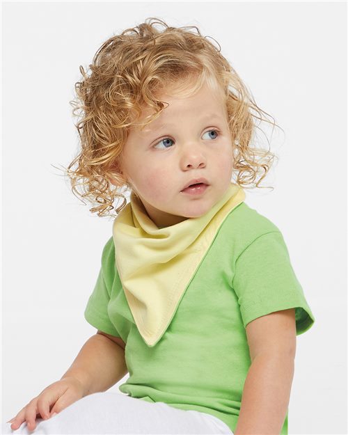 Rabbit Skins 1012 Infant Premium Jersey Bandana Bib