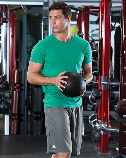 Russell Athletic 651AFM Men's 9" Dri-Power Tricot Mesh Shorts with Pockets