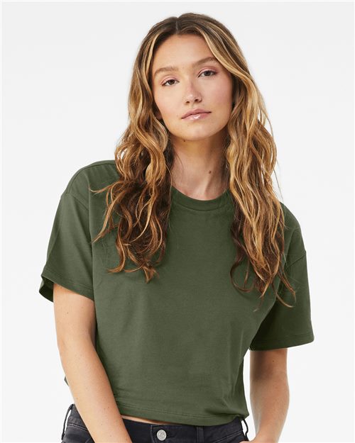 BELLA + CANVAS 6482 Women's Jersey Crop Tee