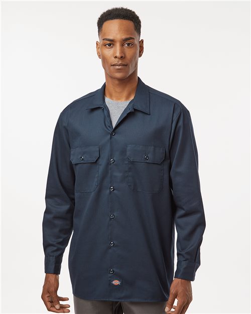 Dickies 5574T Men's Tall Long Sleeve Work Shirt