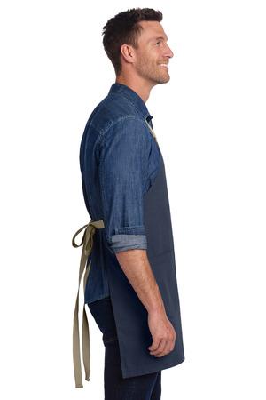 Port Authority A815 Canvas Full-Length Two-Pocket Apron