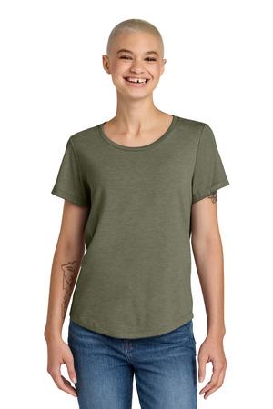 AllMade AL2015 Women's Relaxed Tri-Blend Scoop Neck Tee