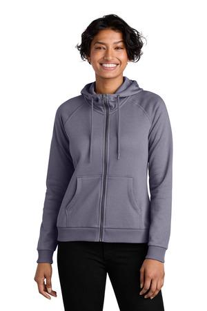 AllMade AL5003 Women's Organic CVC Fleece Full-Zip Hoodie